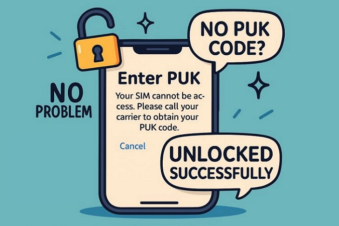 SIM PUK | Unlock SIM Card Without PUK Code