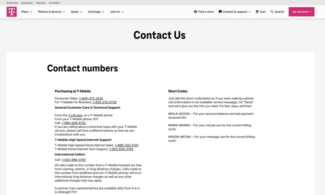 call T-Mobile | Unlock Sprint iPhone