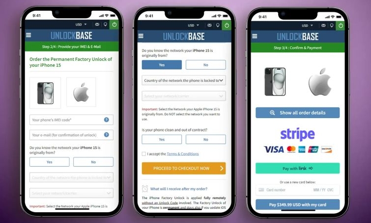 steps to use | UnlockBase Review