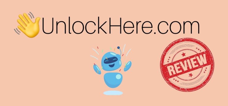 Unlockhere interface | Unlockhere.com