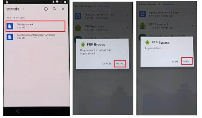 bypass gooogle lock | bypass FRP lock with SD card