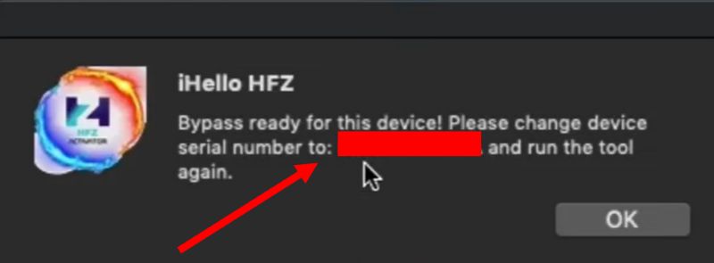 copy the serial | iHello HFZ