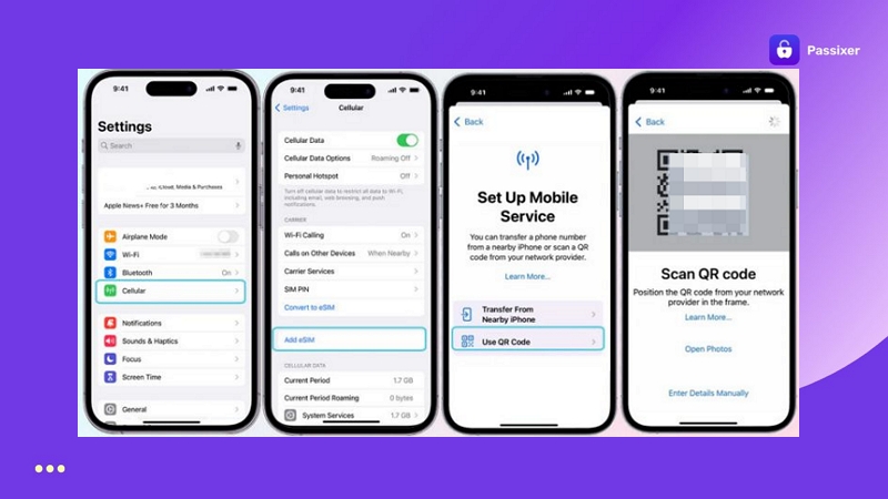 use QR code | unlock iPhone from carrier