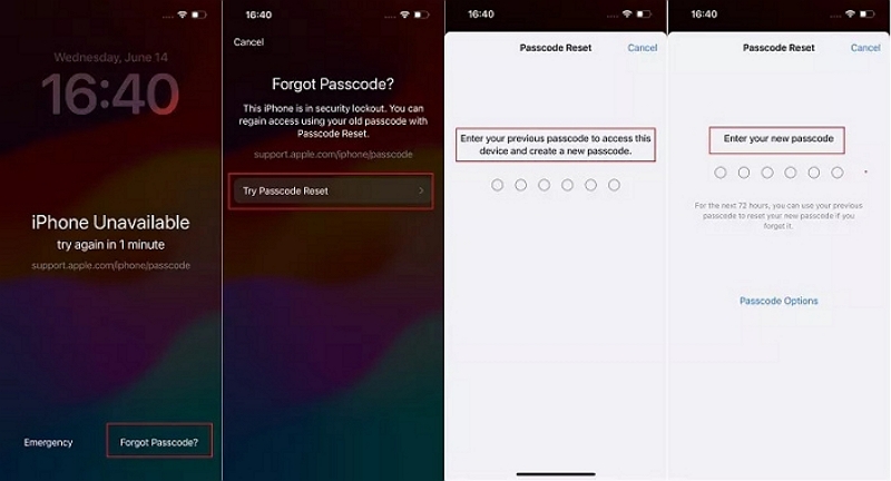 use old passcode to open iPhone | Unlock iPhone without Passcode or Internet
