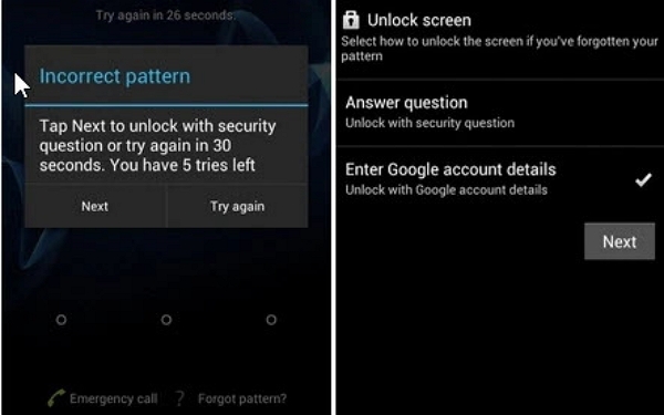 set new passwords | secure startup lg bypass