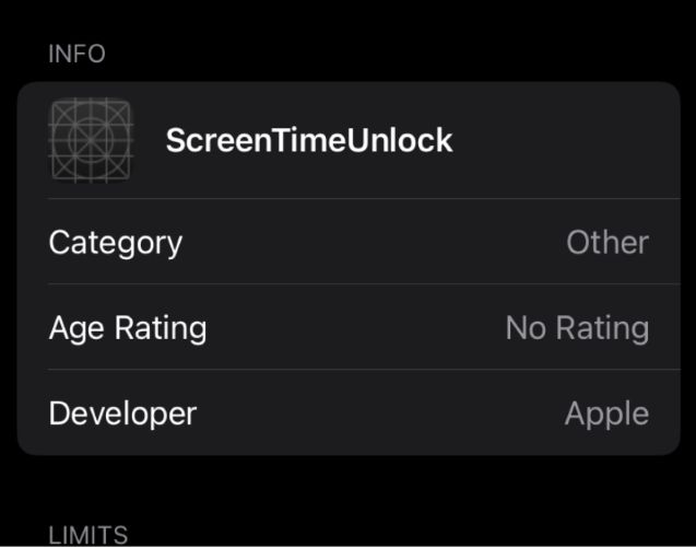 ScreenTimeUnlock | Screen Time Removers