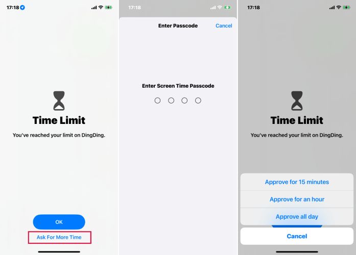 Ask for More Time | Screen Time Removers